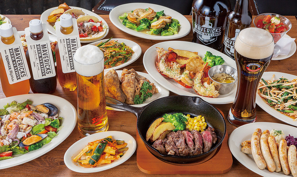 ステーキ＆グリルレストラン マーベリックス 越谷市場店（【旧店名】ステーキとドイツビール マーベリックス）