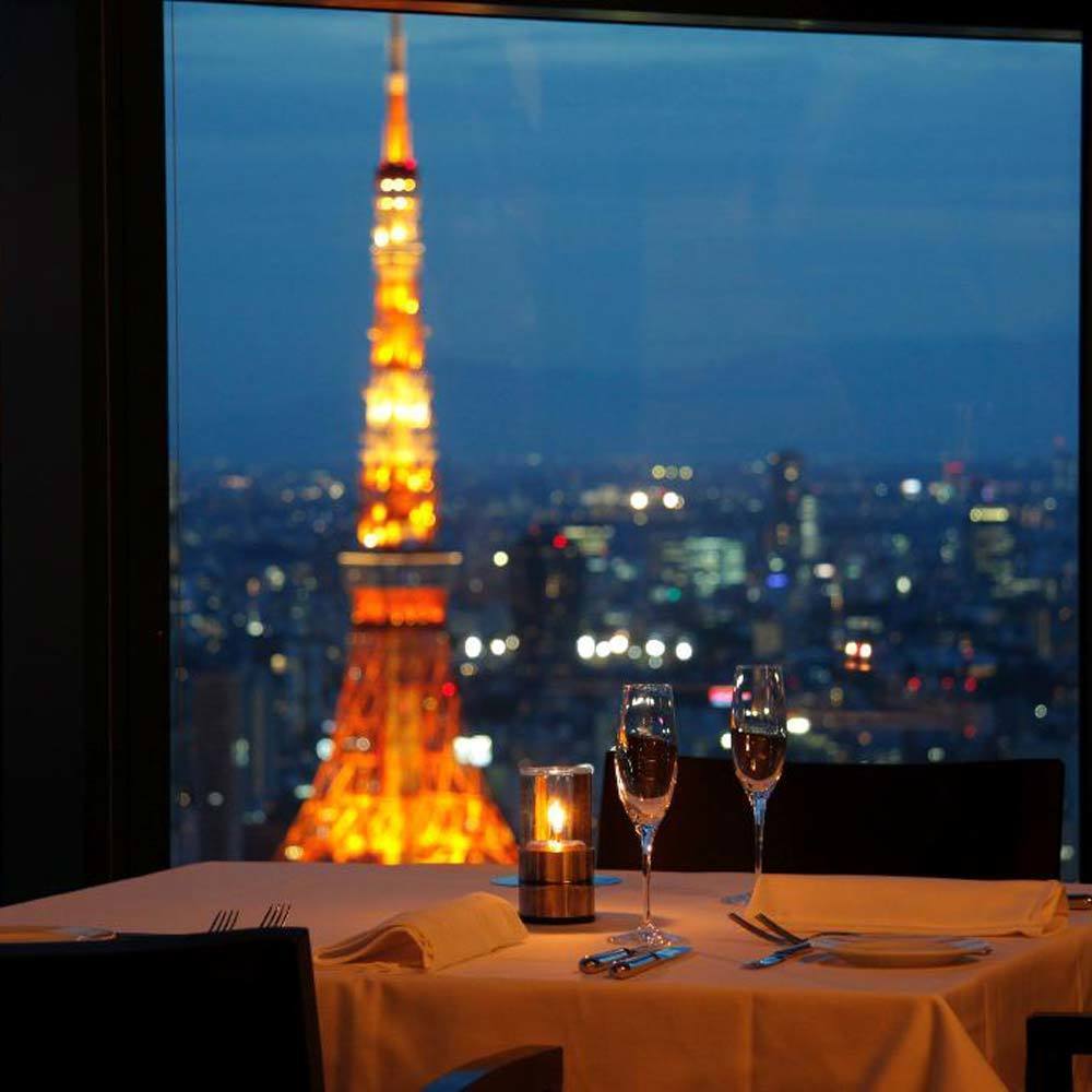 東京タワーが見えるレストラン7選！夜景を眺めて贅沢ディナーを♪の画像