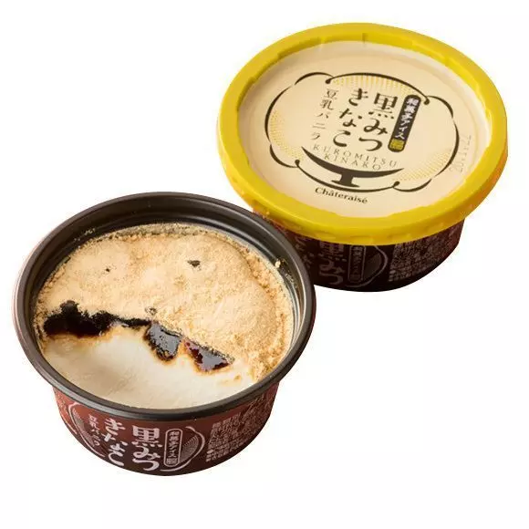 5. 「和菓子アイス黒みつきなこ」和の味わいを楽しめるシャトレーゼのアイス 1枚目