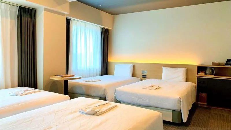 シンプルな内装が魅力！友達同士の旅行にもぴったり 1枚目