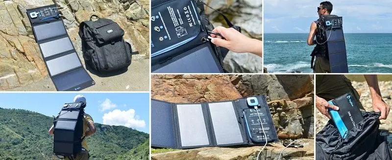 発電性能が高く耐久性に優れたアウトドア派の「折り畳みタイプ」 1枚目