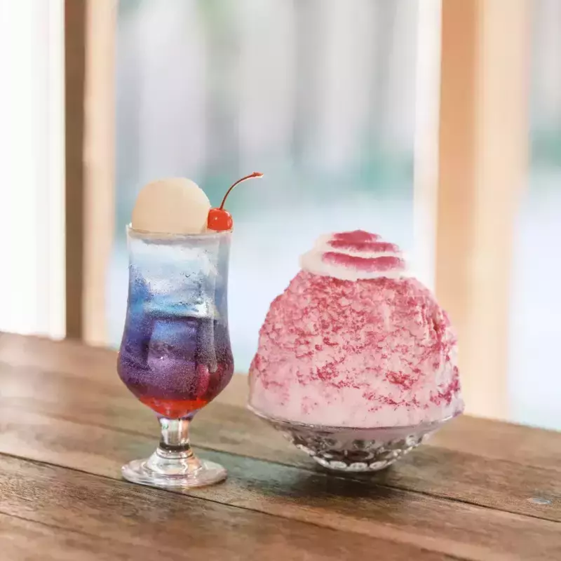 12. ホシのシズク(南部・那覇市)|黒糖ぜんざい専門店のおしゃれなかき氷 1枚目