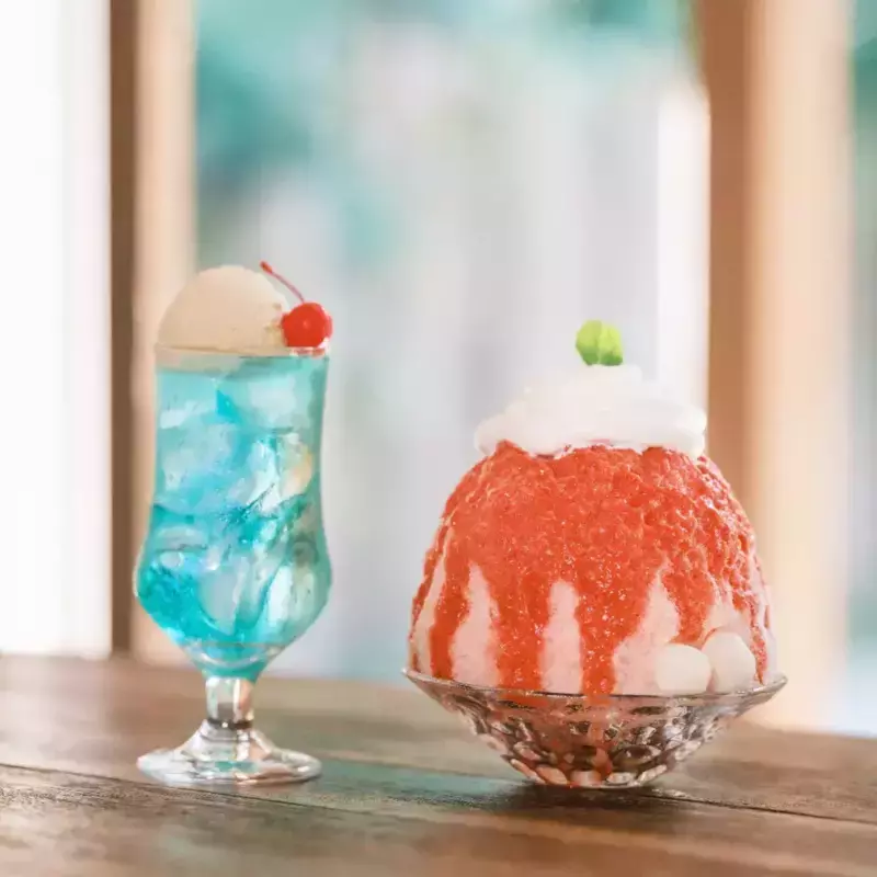 12. ホシのシズク(南部・那覇市)|黒糖ぜんざい専門店のおしゃれなかき氷 2枚目