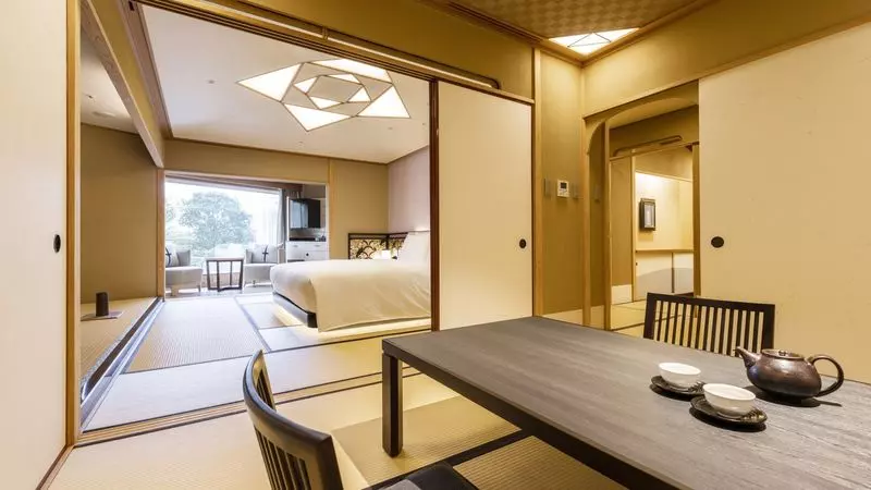 畳のある和室は雅叙園ならではの魅力 1枚目