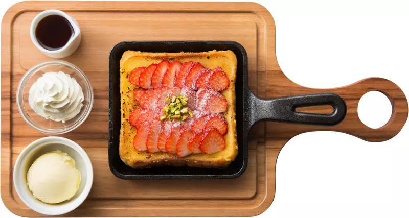 2Fのカフェでスイーツを満喫 1枚目