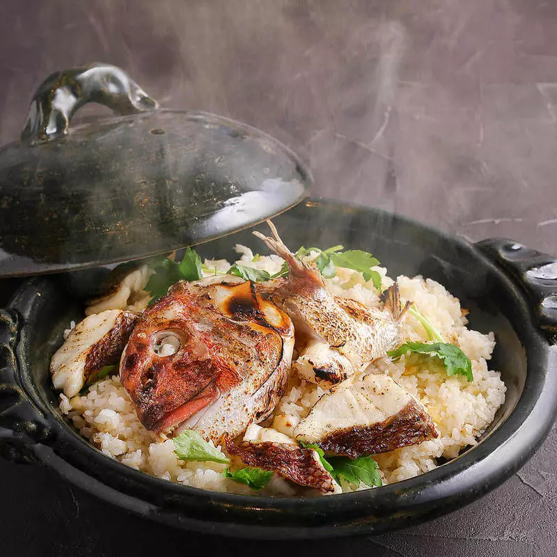 自慢の鯛めしをたっぷり堪能! 1枚目