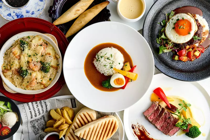 おしゃれな洋食メニューをランチで堪能 1枚目