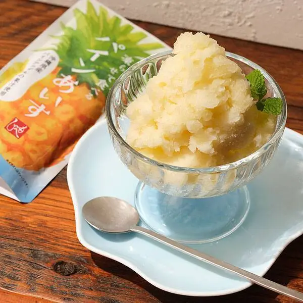 凍らせて食べる パインあいす 100g 1枚目