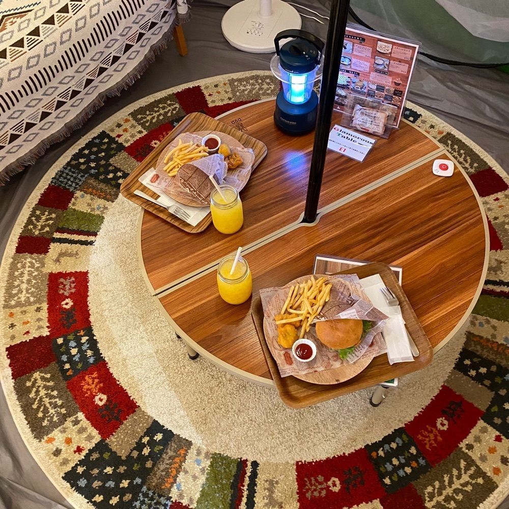 yoko_tokyoiventlifeさんが投稿したキャンプ飯ダイニング グラマラステーブルに関する口コミの画像