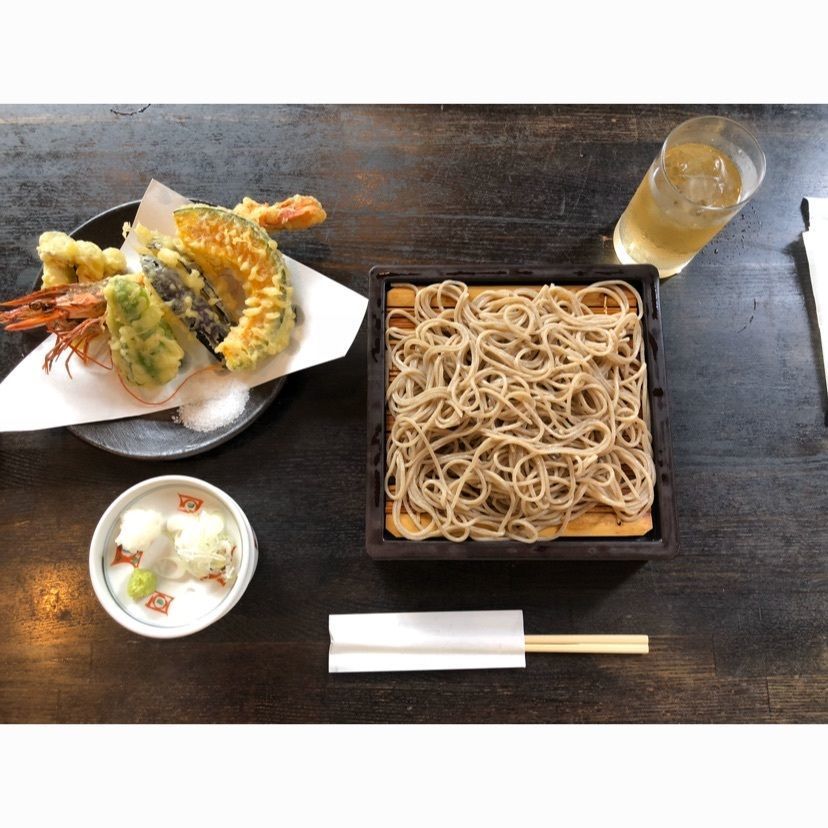 #軽井沢 #おでかけ #おそば #そば #蕎麦 #川上庵 #天ぷらそば