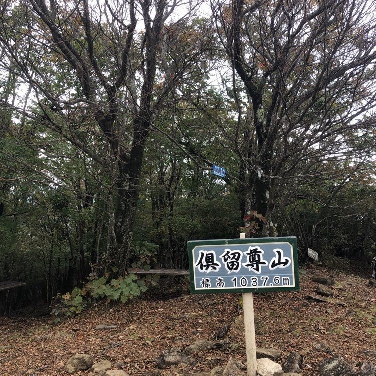 takeさんが投稿した倶留尊山に関する口コミの画像