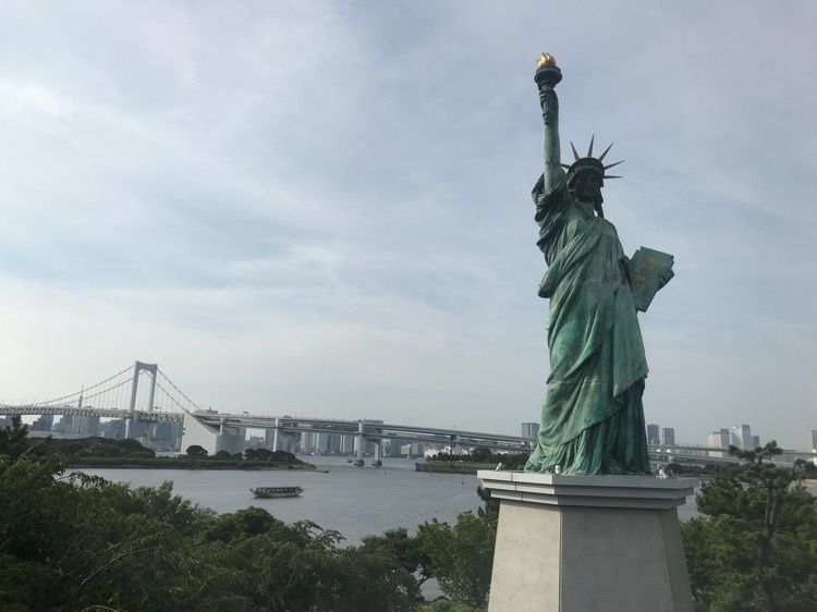 #関東 #東京 #tokyo #東京の観光スポット #お台場 #アクアシティ #AQUACITY #女神 #なんていうんだっけこれ #海 #休日