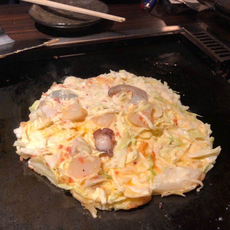 hinappleさんが投稿した月島もんじゃ もへじ 上野に関する口コミの画像