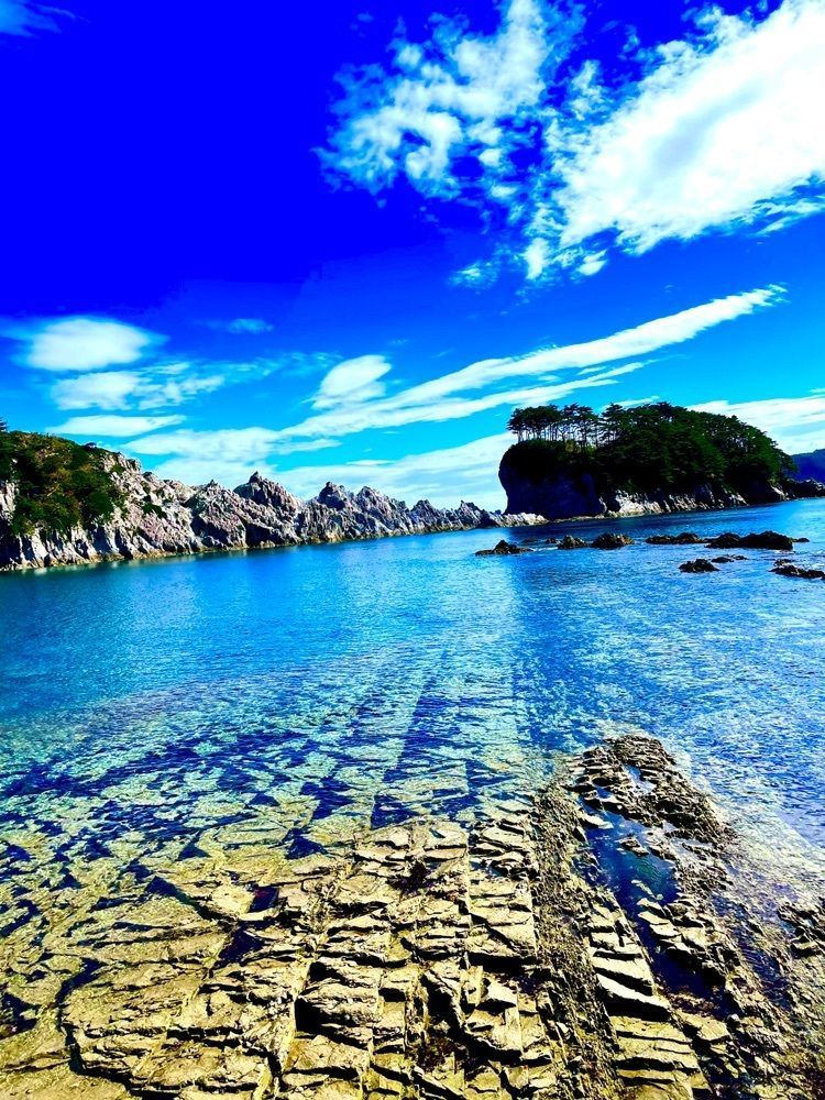 Ririさんが投稿した浄土ヶ浜海水浴場に関する口コミの画像