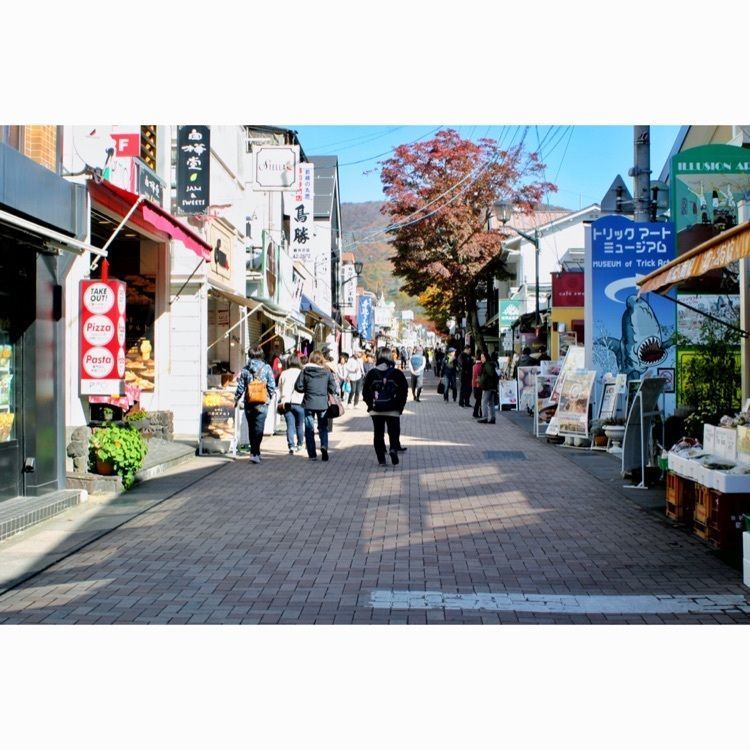 #旧軽井沢メインストリート #旧軽井沢銀座通り #長野県 #北佐久郡 #軽井沢 #旅行 #おでかけ #お出かけ #私のお出かけ #秋 #山分け