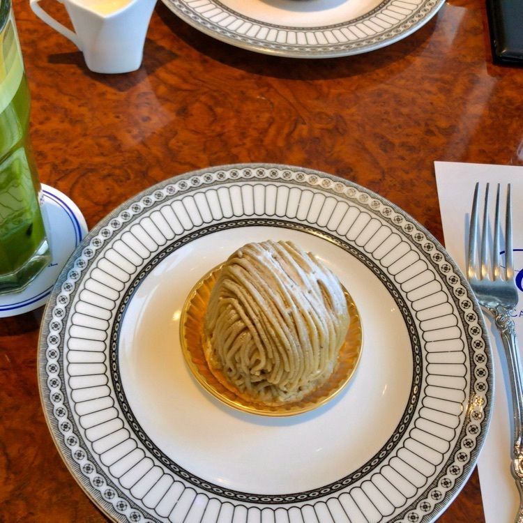#美味しいケーキ #名駅 #名古屋駅 #最上階 #眺めが良い #モンブラン #グリーンティー #中部のおすすめ #山分け