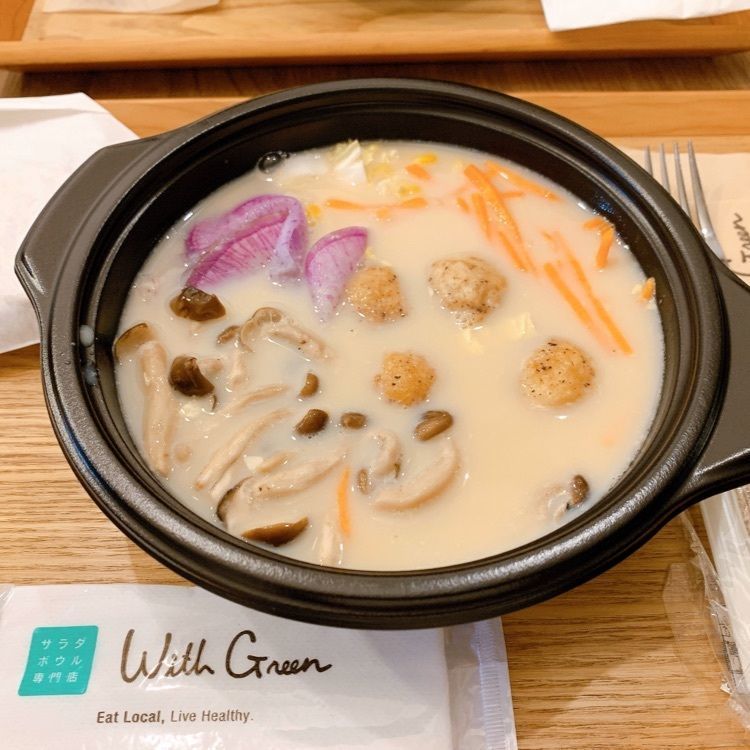 yui7toppoさんが投稿したサラダボウル専門店 With Green 神楽坂店（ウィズグリーン）に関する口コミの画像
