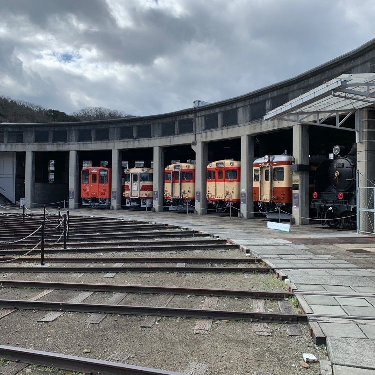 影の戦闘隊さんが投稿した一般公開旧津山扇形機関車庫に関する口コミの画像