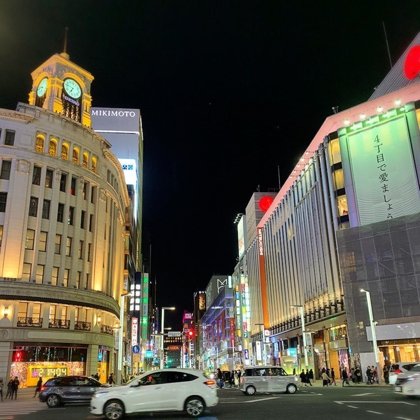 #銀ぶら #銀座4丁目交差点 #和光時計台 #おでかけ
