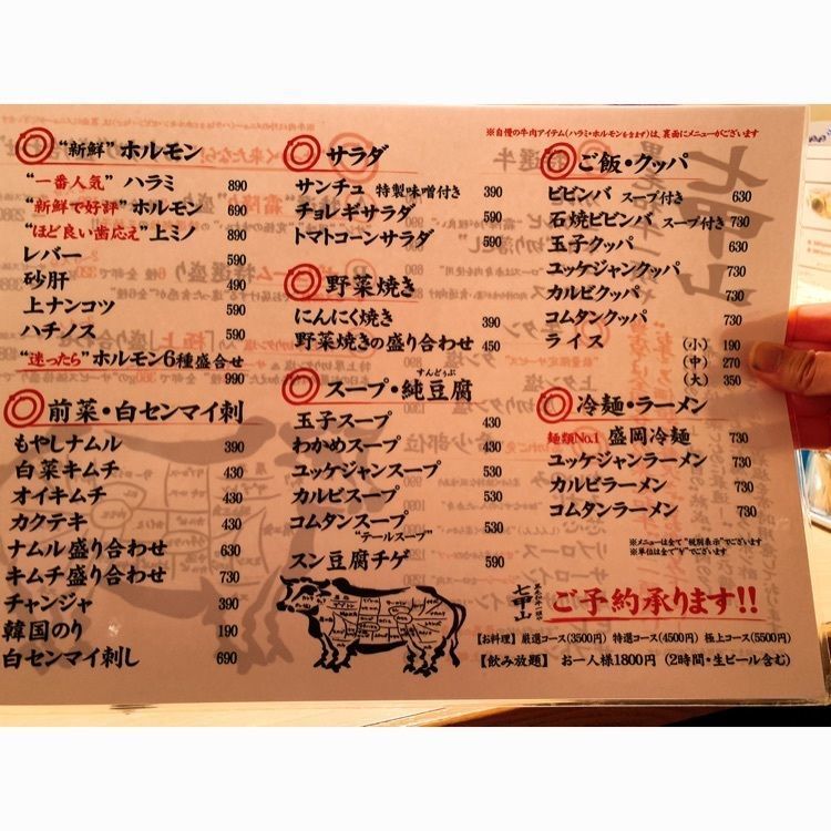 yui7toppoさんが投稿した黒毛和牛焼肉 七甲山 渋谷道玄坂店（シチコウサン）に関する口コミの画像