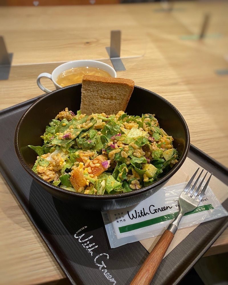 ajisaiさんが投稿したサラダボウル専門店 With Green 新宿三丁目店（ウィズグリーン）に関する口コミの画像
