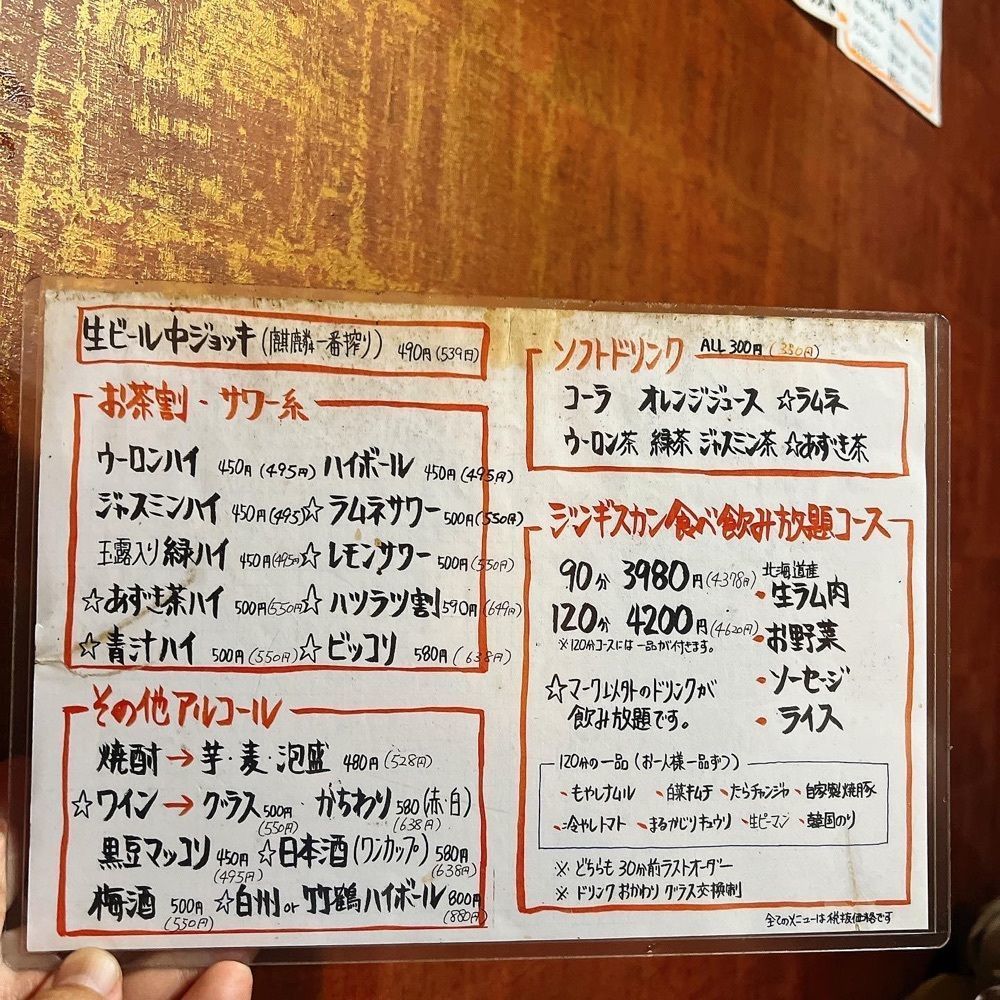 ヤジメシ　ボリューム満点東京グルメさんが投稿したジンギスカン 酔ってけ羊 西荻窪店（ヨッテケヨウ）に関する口コミの画像