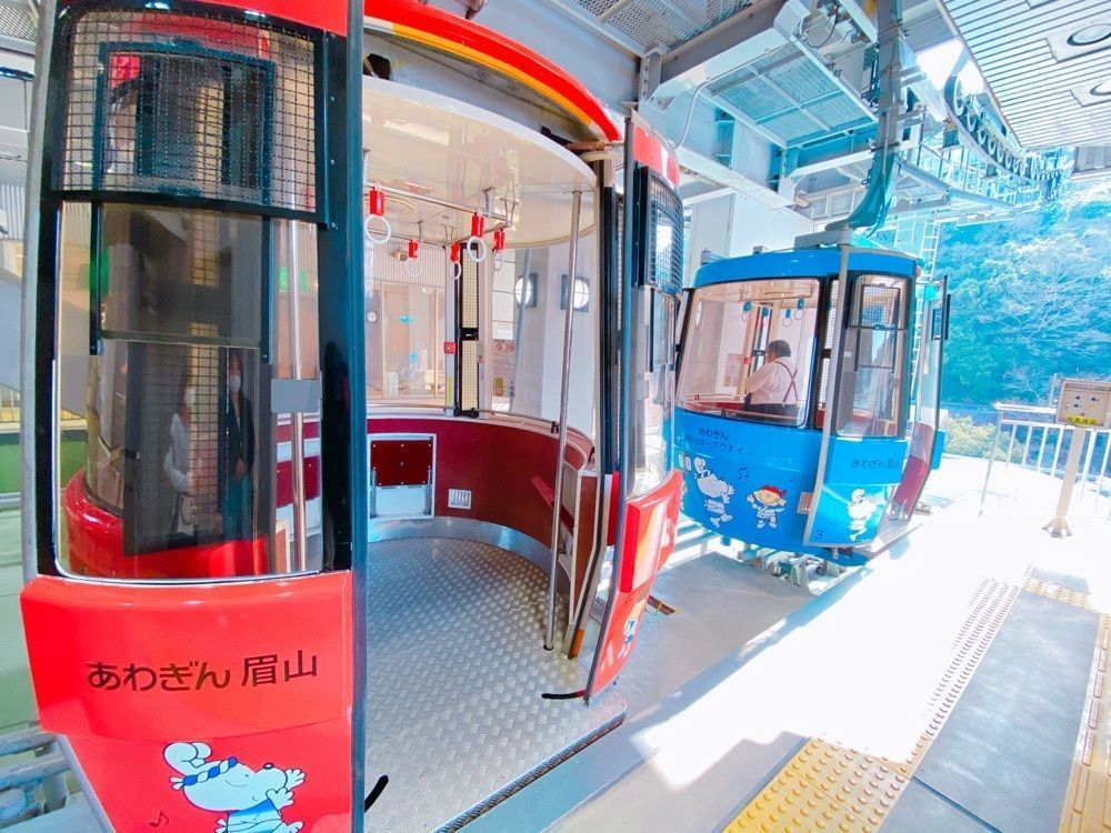 鉄道こまちさんが投稿した眉山ロープウェイに関する口コミの画像