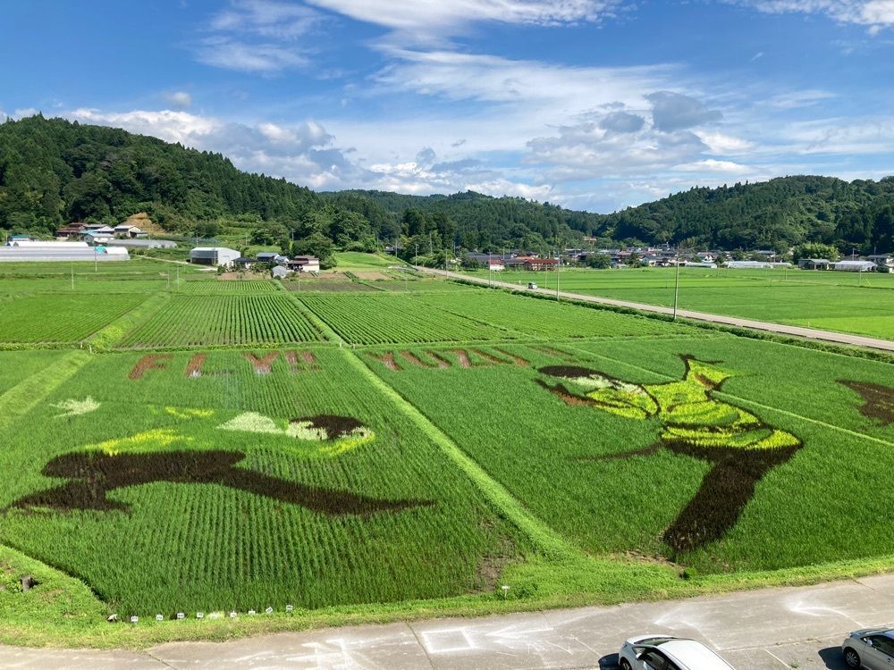 あたたさんが投稿した田んぼアート ふれあい直売所に関する口コミの画像