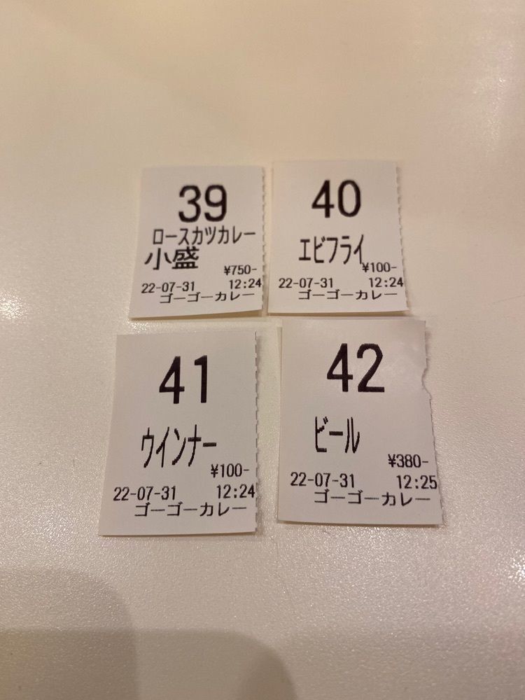 かめ_メグミさんが投稿したゴーゴーカレー 仙台一番町スタジアムに関する口コミの画像