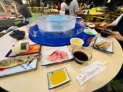 唐船峡 そうめん流し
