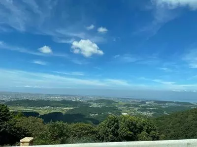 朝熊山頂展望台