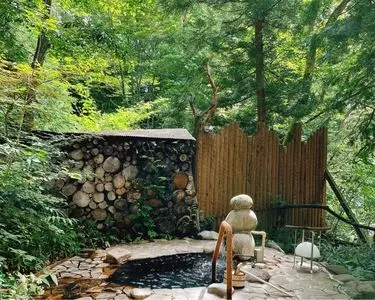 温泉山荘 だいこんの花（おんせんさんそう だいこんのはな）