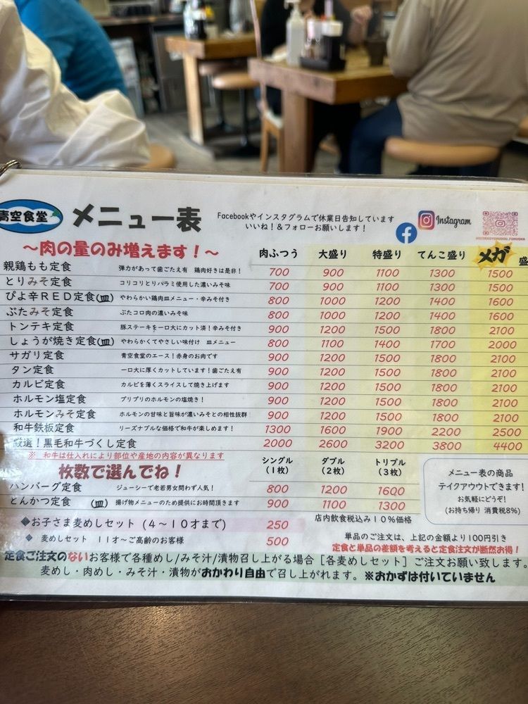 ten_ten602の福岡グルメさんが投稿した青空食堂 那珂川店（あおぞらしょくどう）に関する口コミの画像