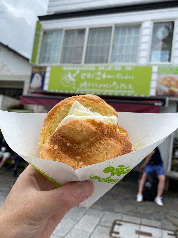 Yamadyさんが投稿した世界で2番めにおいしい焼き立てメロンパンアイス 函館元町店に関する口コミの画像