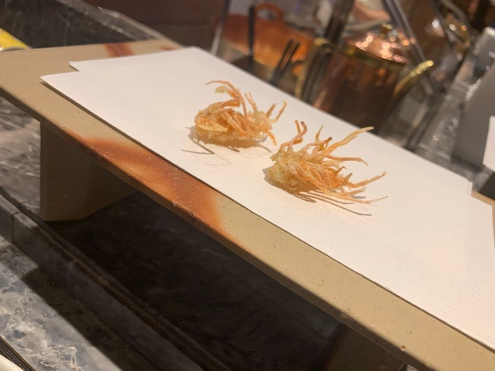 カリフラワーさんが投稿した天ぷら 銀座おのでら 東銀座店に関する口コミの画像