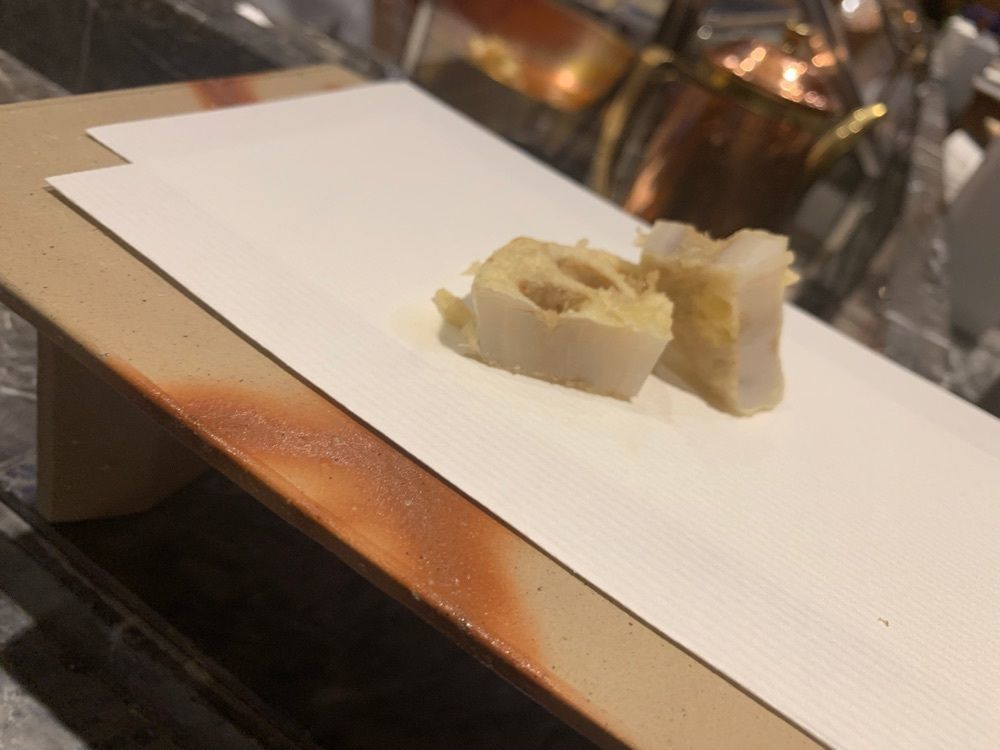 カリフラワーさんが投稿した天ぷら 銀座おのでら 東銀座店に関する口コミの画像