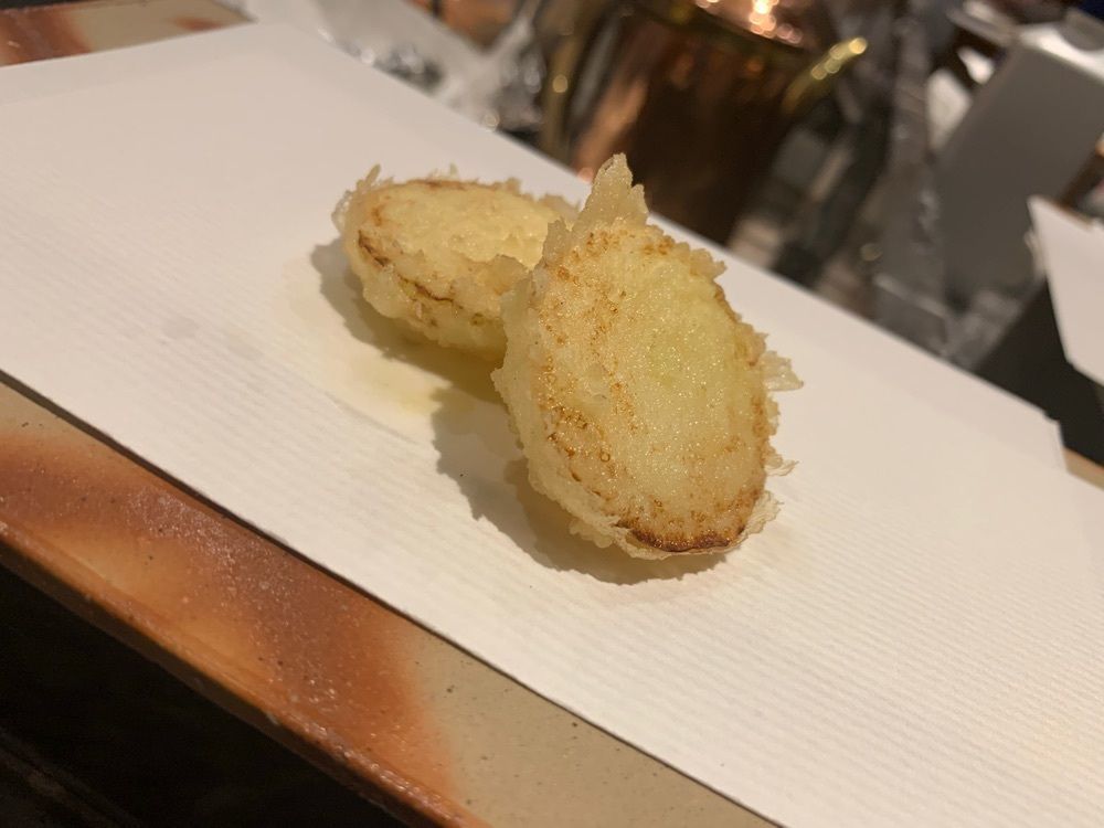 カリフラワーさんが投稿した天ぷら 銀座おのでら 東銀座店に関する口コミの画像