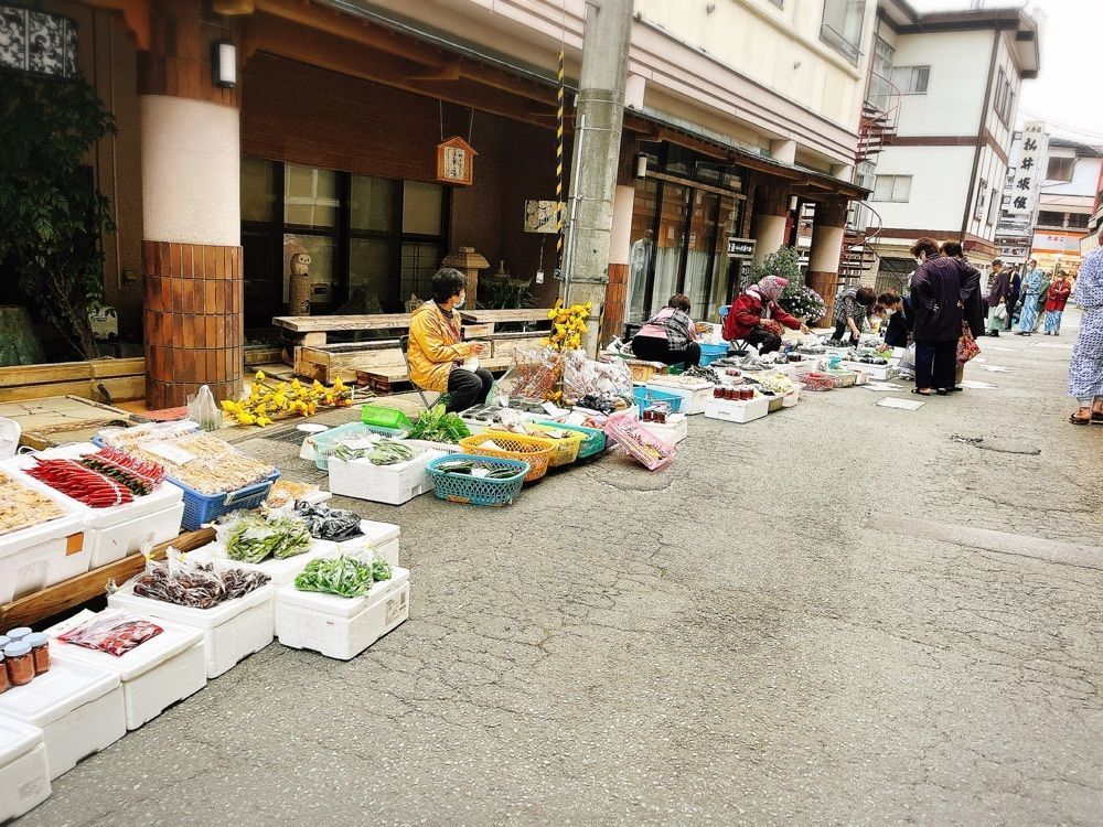 猫なぎ。さんが投稿した肘折温泉朝市に関する口コミの画像