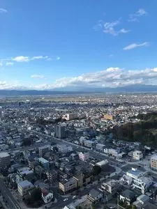 霞城セントラル展望ロビー