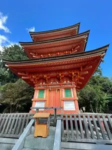 竹生島宝厳寺三重塔