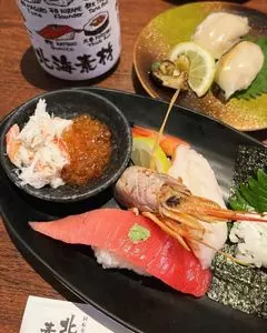 回転寿司 北海素材