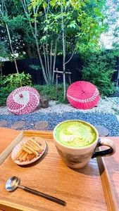 足湯喫茶椿や