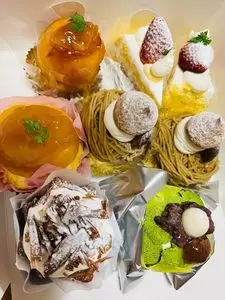 空気ケーキ。