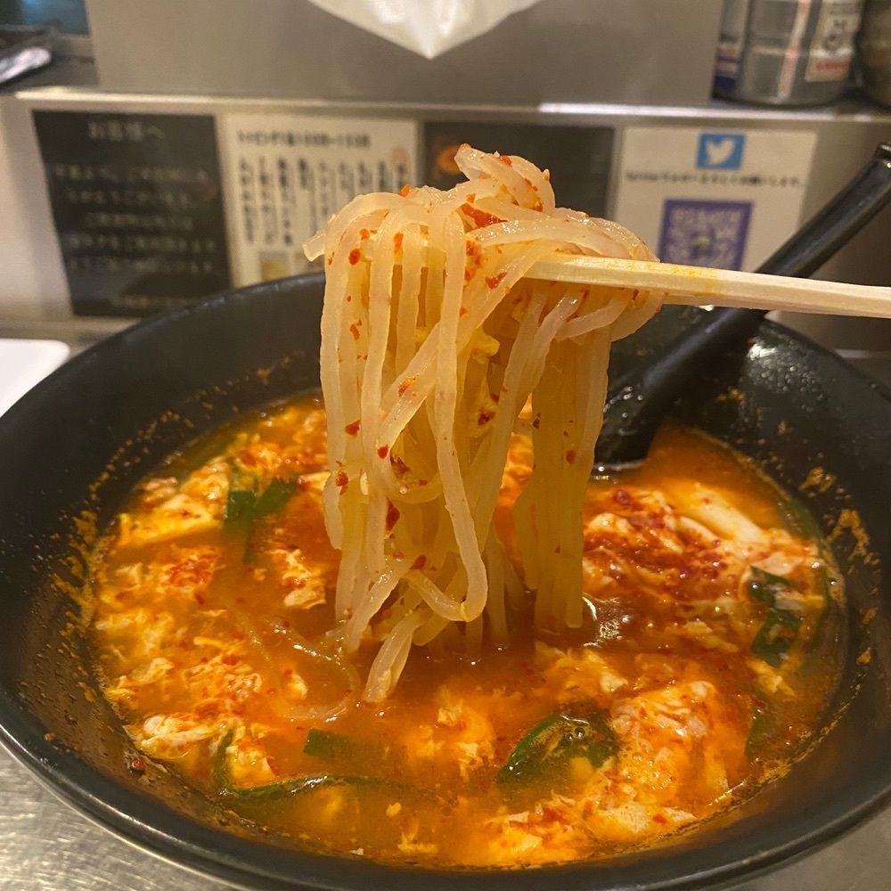 タマキチグルメさんが投稿した辛麺 華火 新宿御苑店に関する口コミの画像