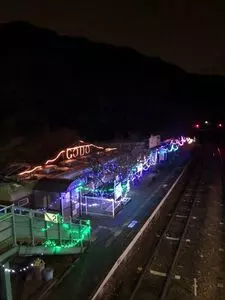 わたらせ渓谷鐵道各駅イルミネーション