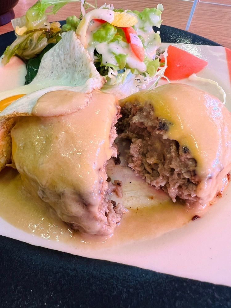 m.i.m.iさんが投稿した手作りハンバーグ卵に関する口コミの画像