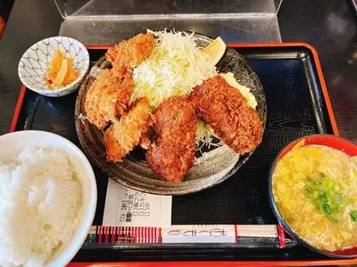 世界一のカキフライと肴 わぶ
