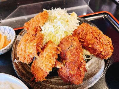 世界一のカキフライと肴 わぶ 2枚目