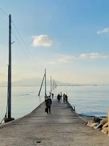 長部田海床路