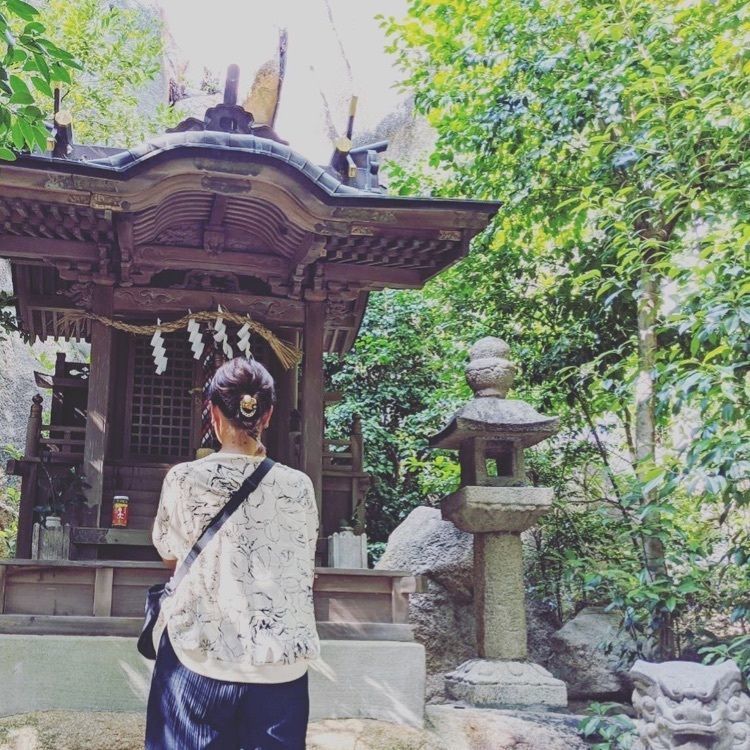 ruujunさんが投稿した越木岩神社のヒメユズリハ群落に関する口コミの画像